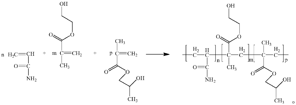 Emulsion type fracturing fluid resistance reducing agent and preparation method thereof