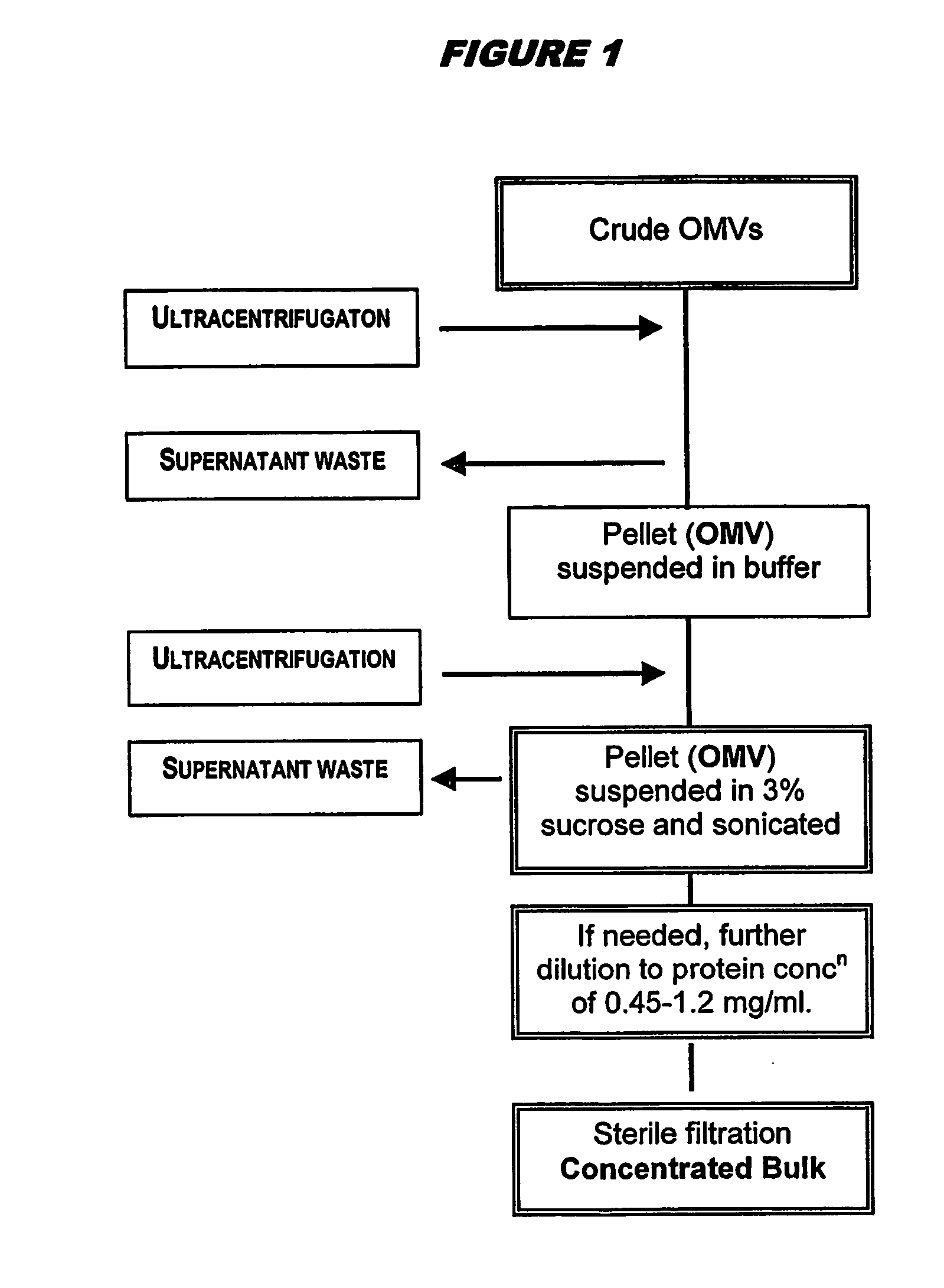 Ultrafiltration for preparing outer membrane vesicles