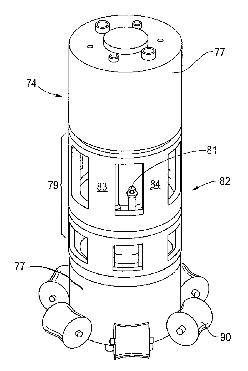 Riser centralizer system (RCS)