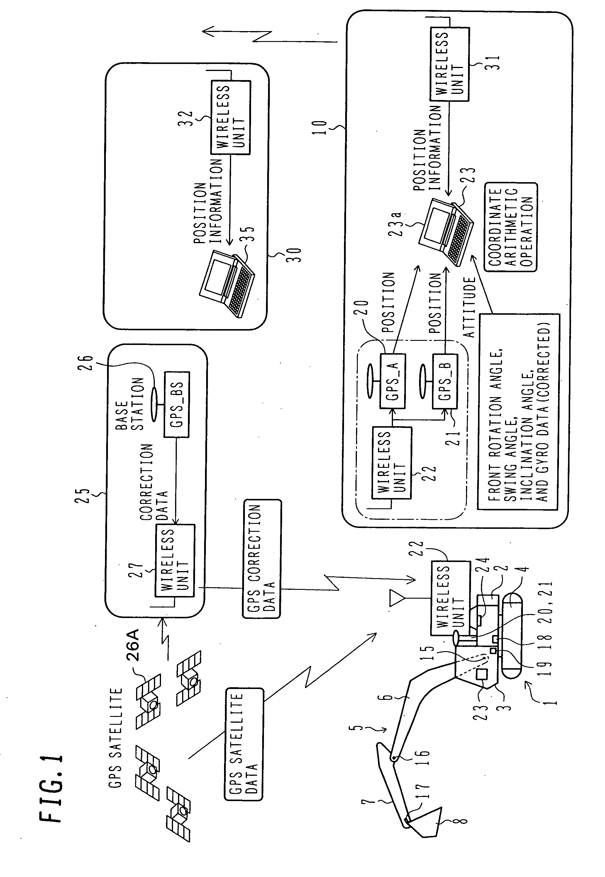 Work support and management system for working machine