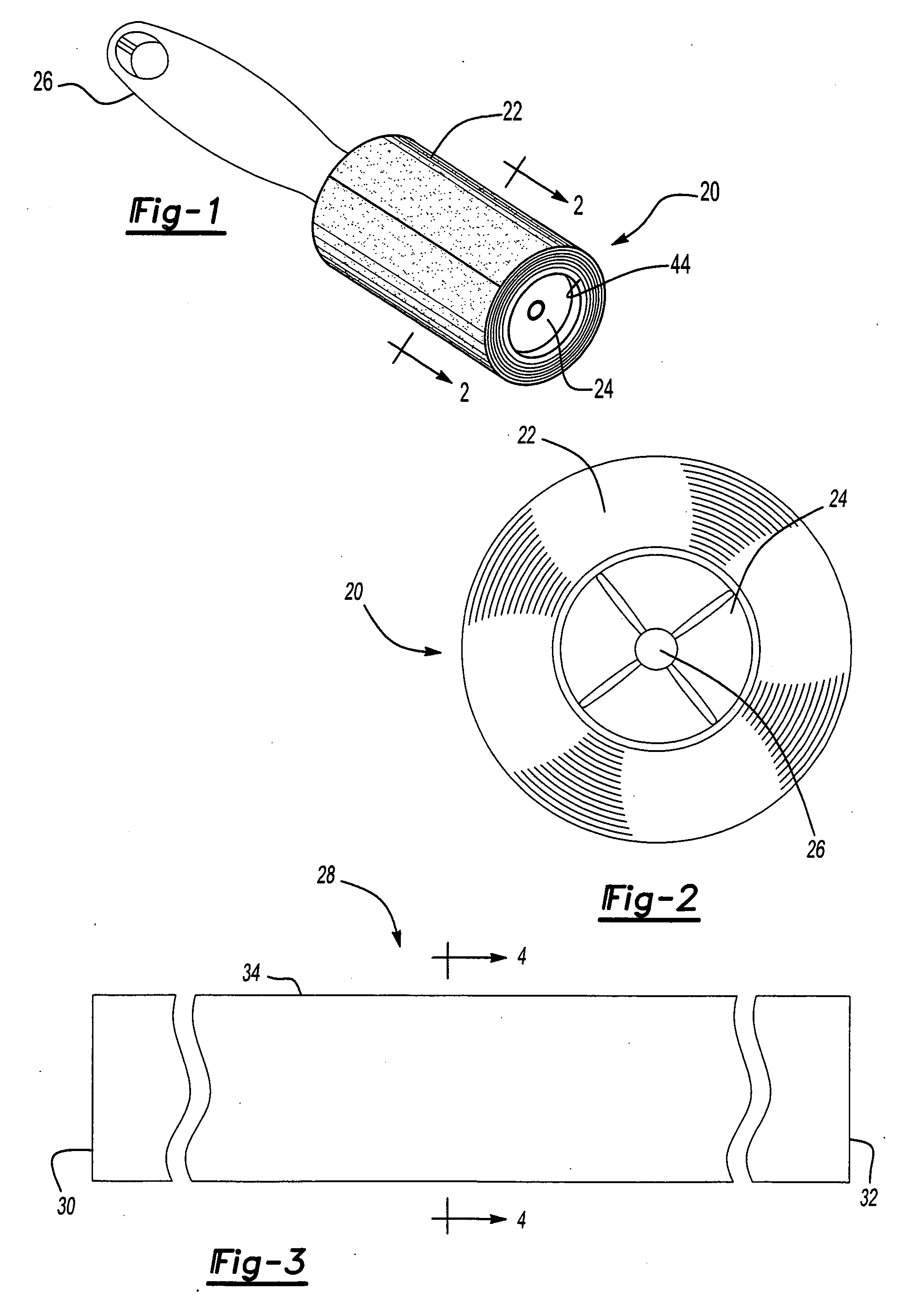 Adhesive roller