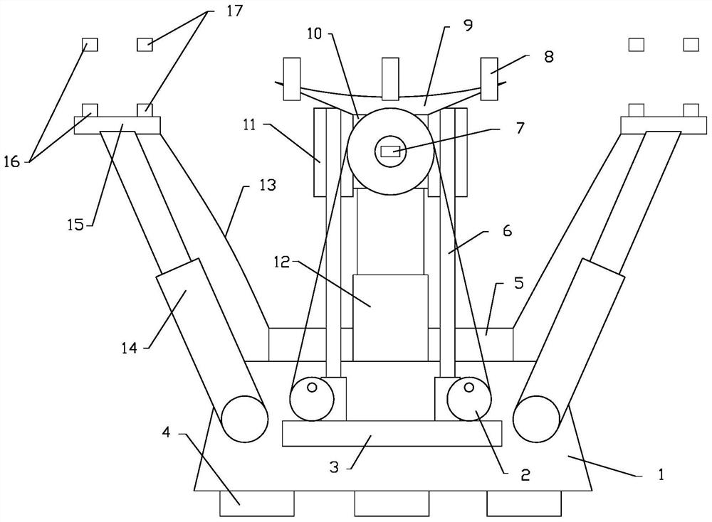 A high-speed rail prefabricated beam positioning system