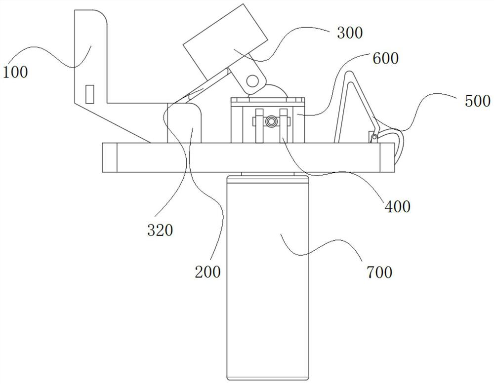 Novel automobile oil filler lock device