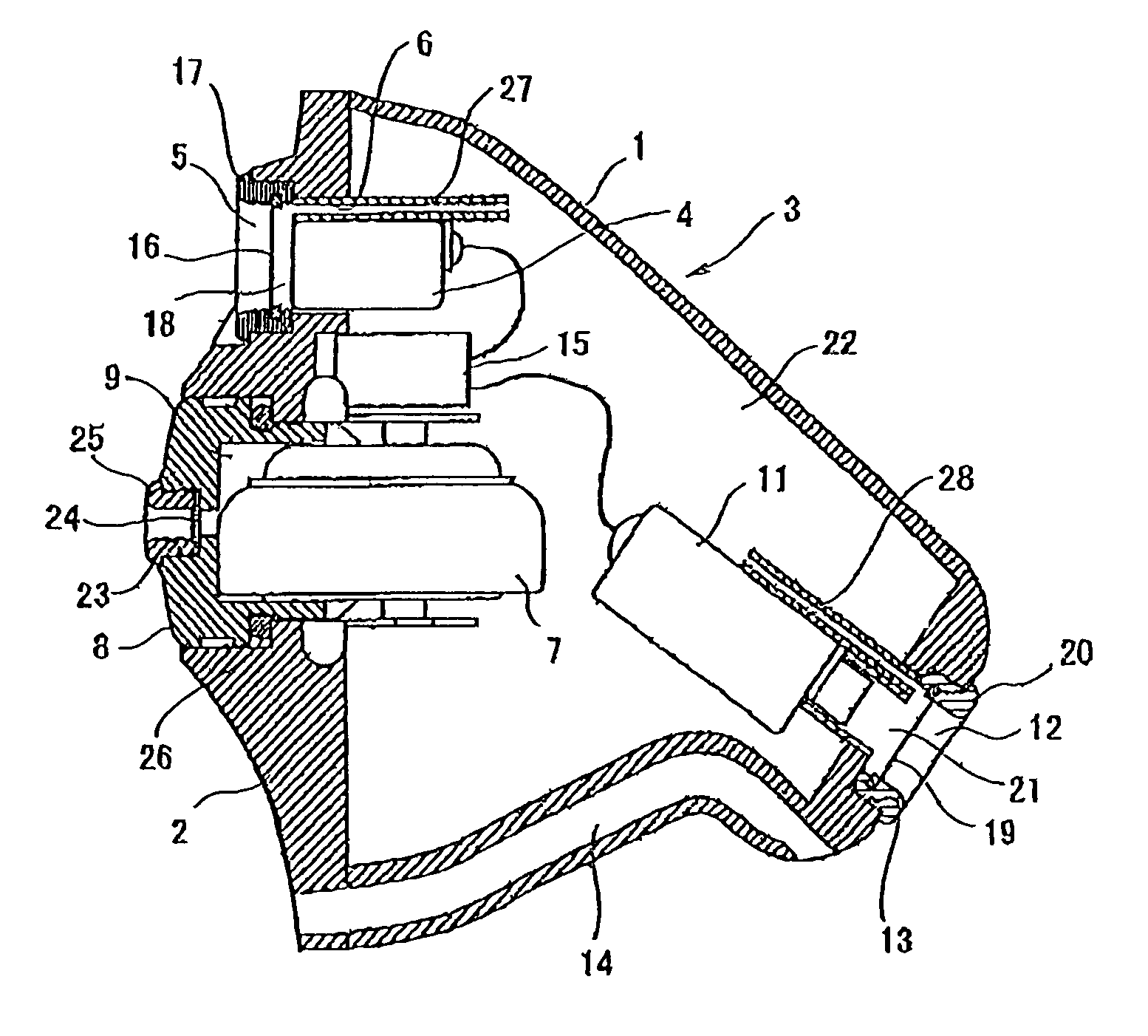 Waterproof hearing aid