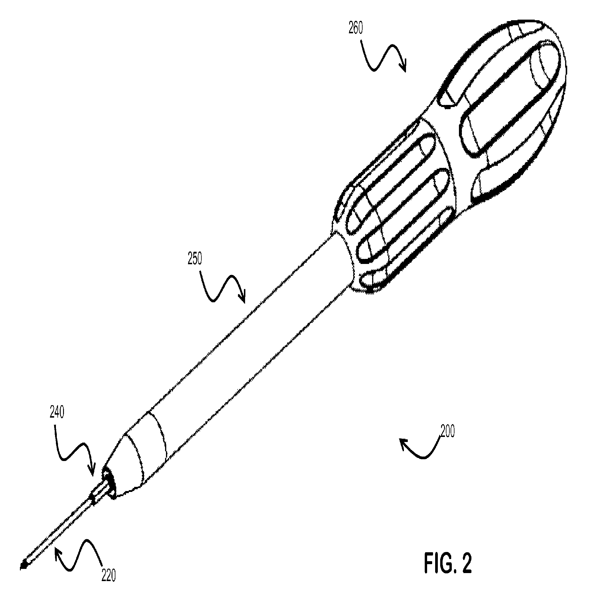 Interference screw driver assembly and method of use