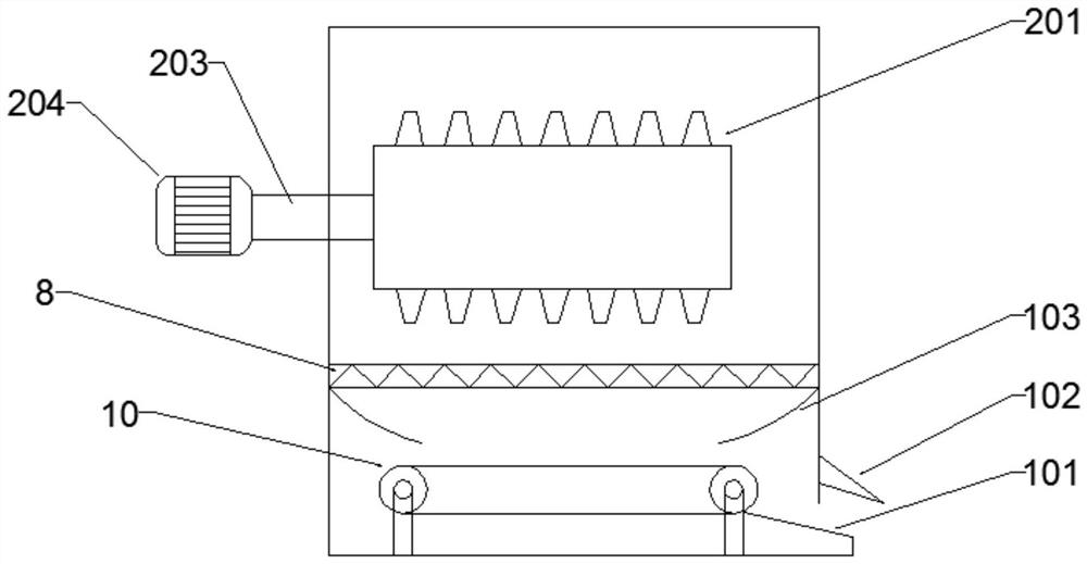 Environmentally friendly ore crusher