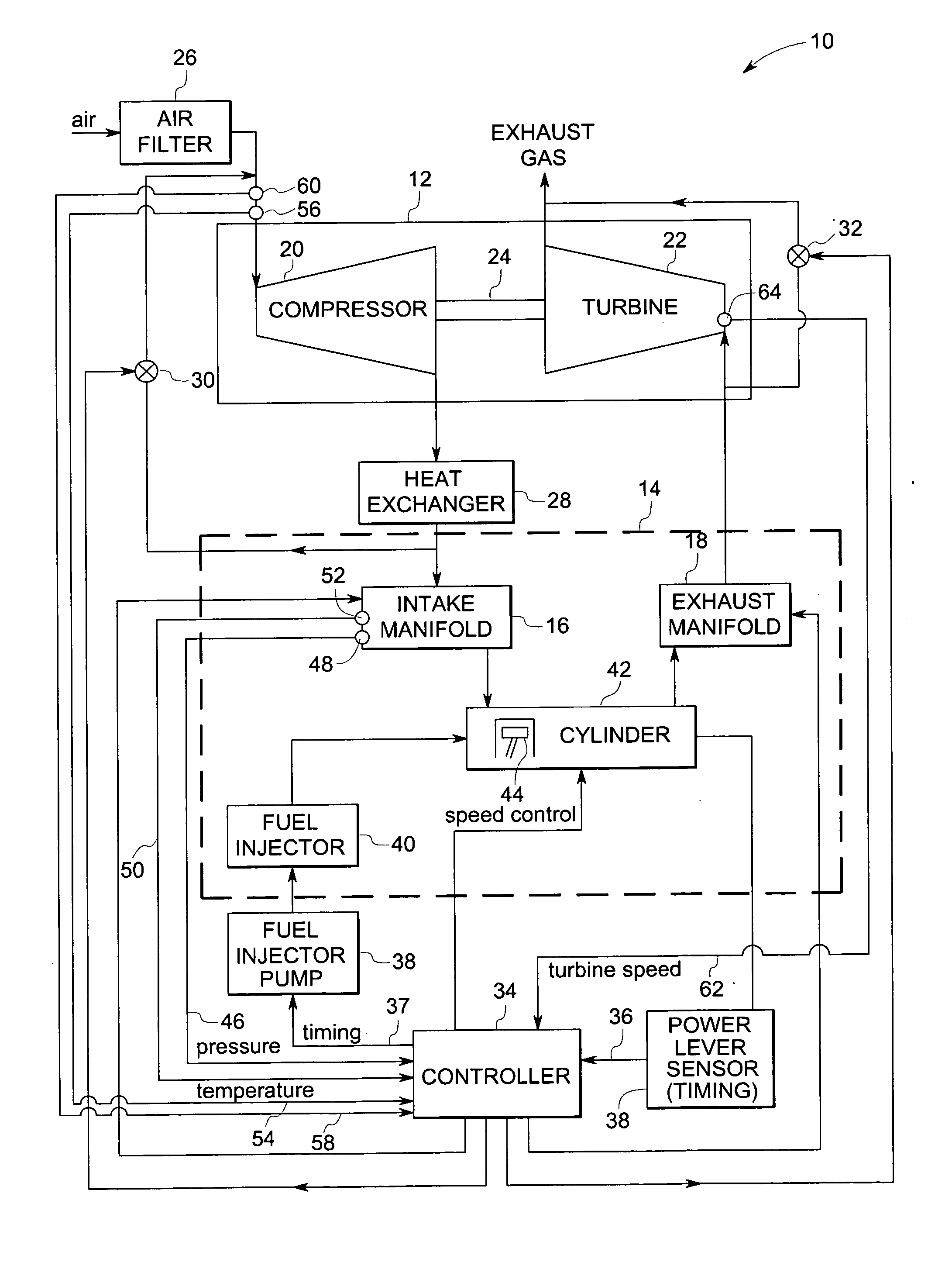 System and method for operating a turbocharged engine