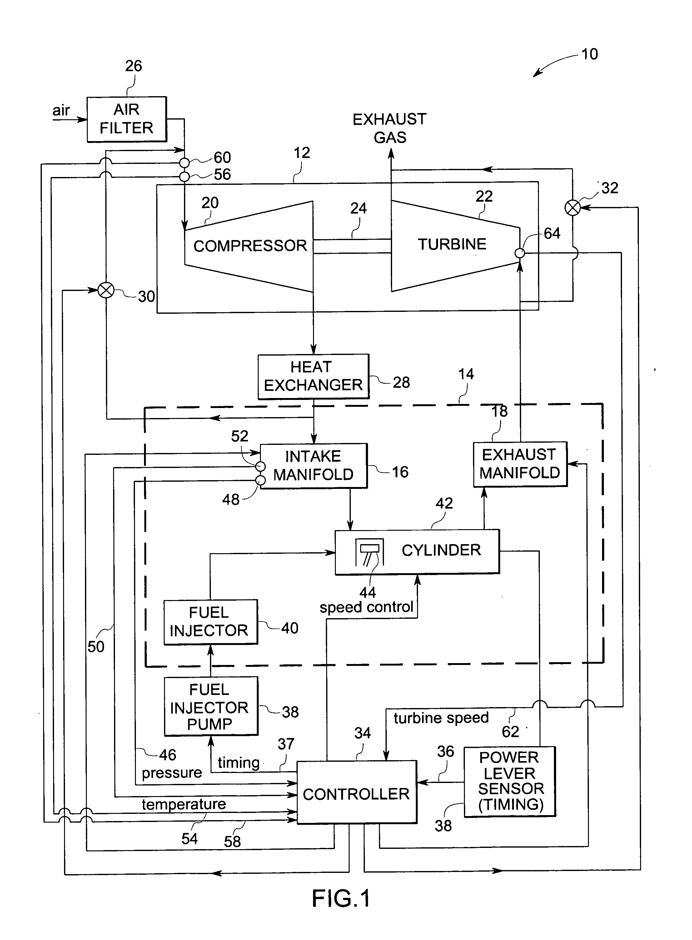 System and method for operating a turbocharged engine