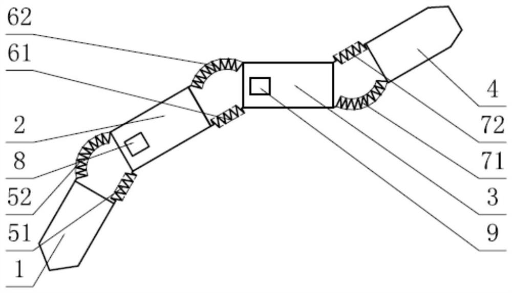 A snake-like bionic robot based on flexible telescopic joints