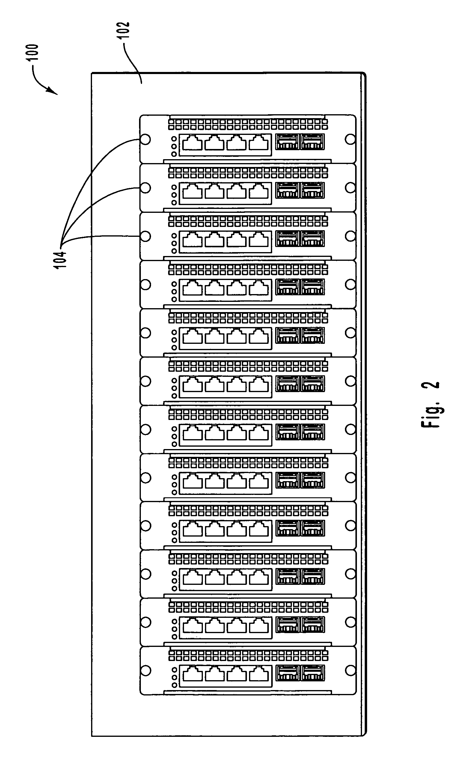 Displaceable card guide for high packing ratio housings