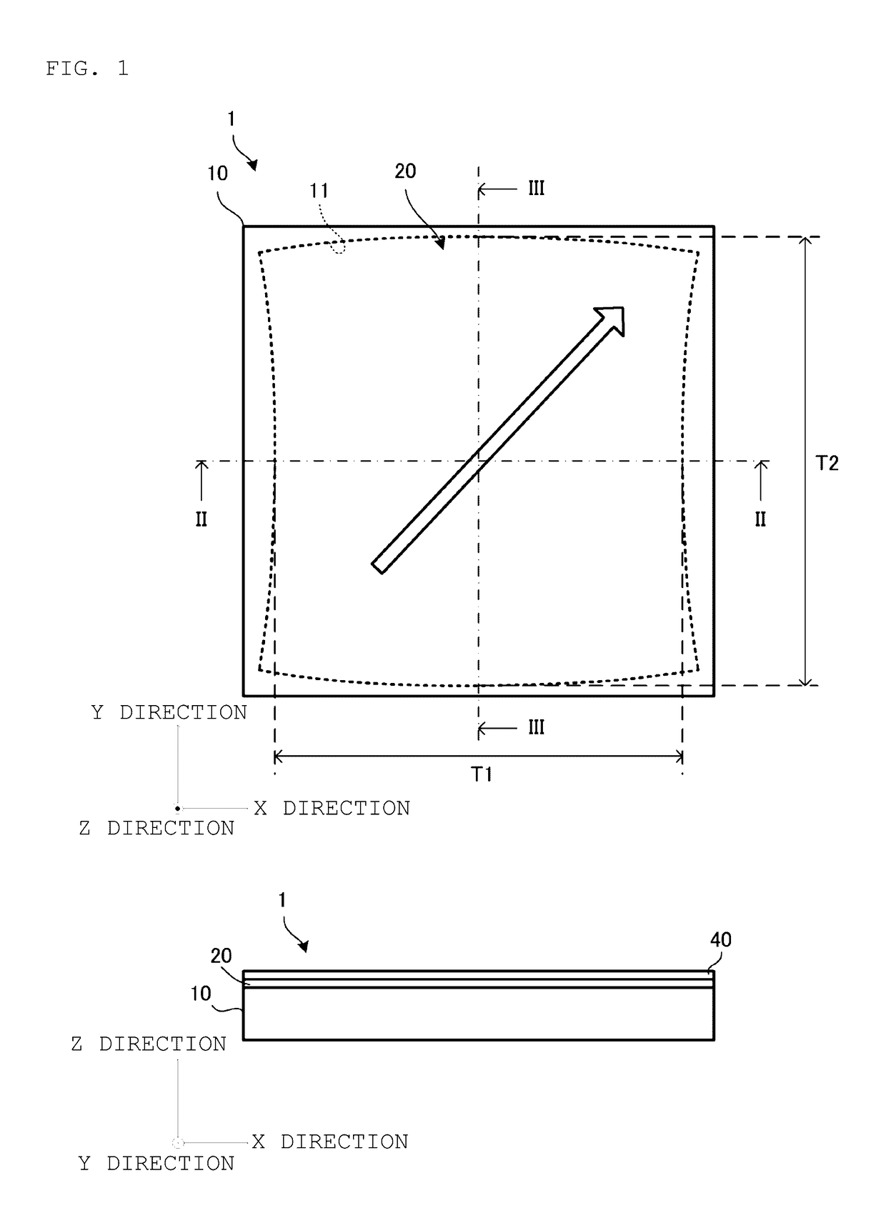 Press sensor and electronic device