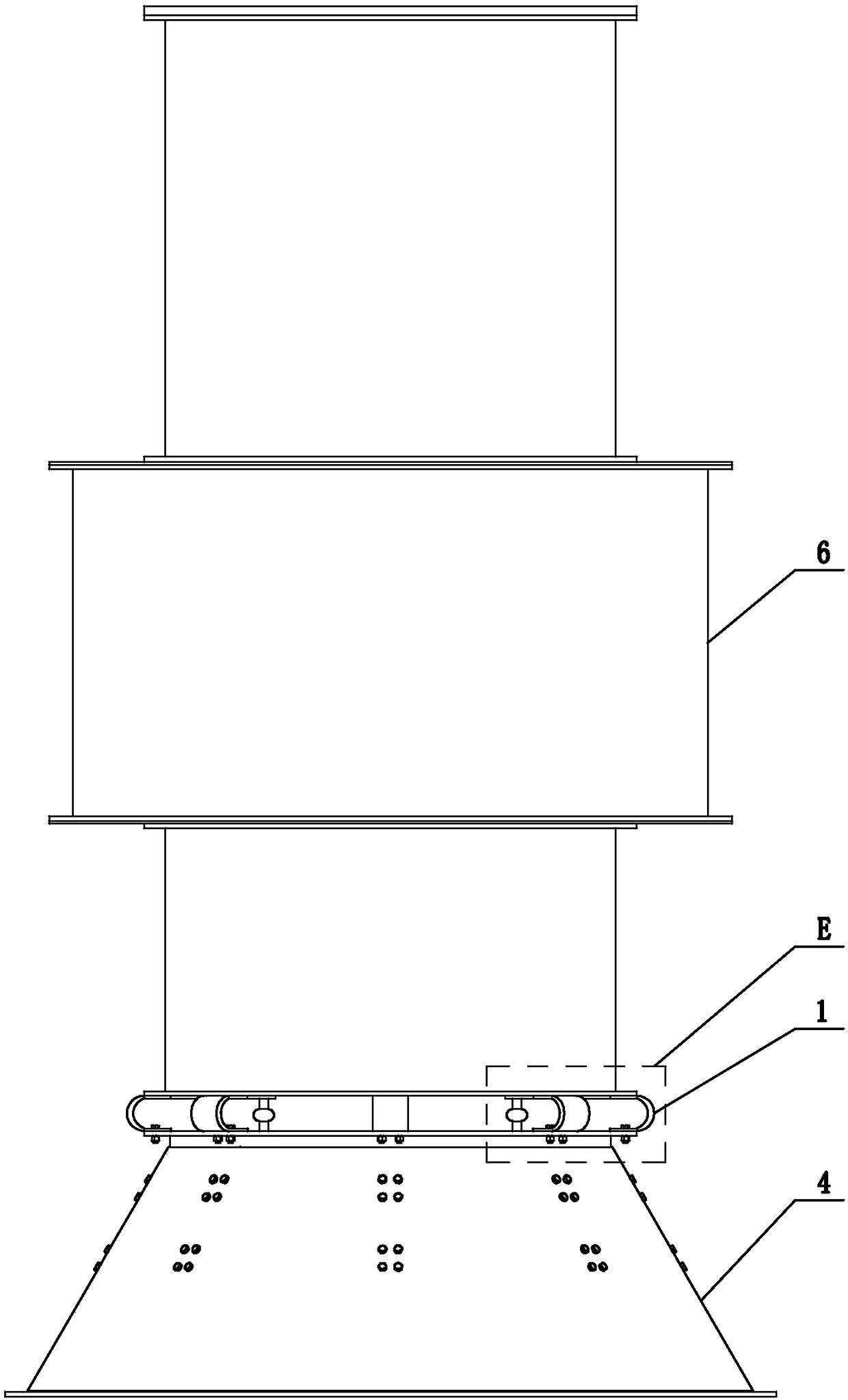 Active and passive integrated star vibration isolation device