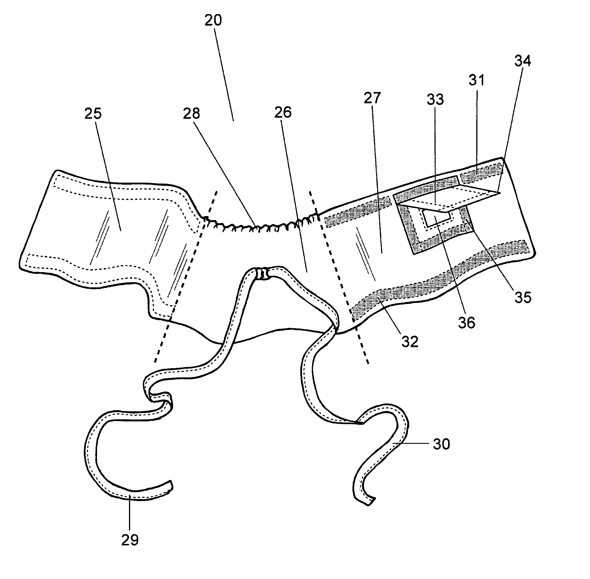 Gastrostomy garment