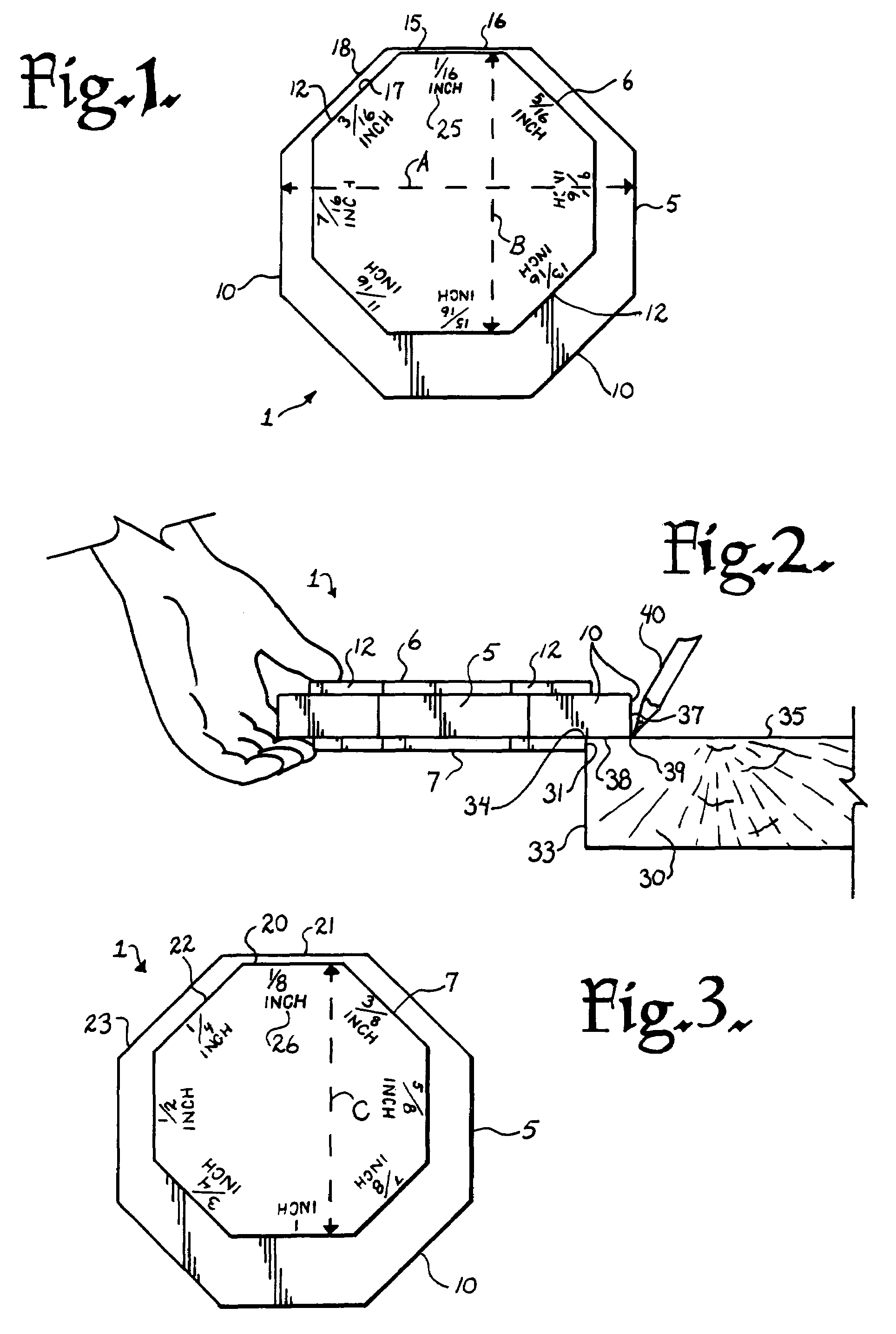 Carpentry marking tool