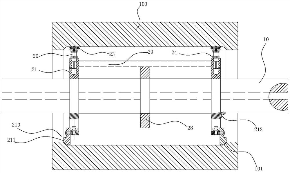 Large cylindrical part dovetail groove machining method