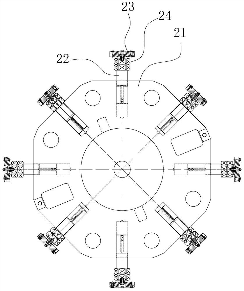 Large cylindrical part dovetail groove machining method