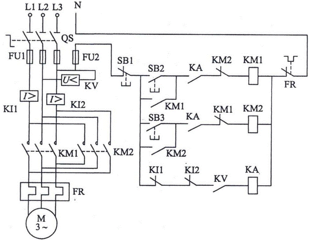 Electromechanical interlocking control method for safe scram of escalator