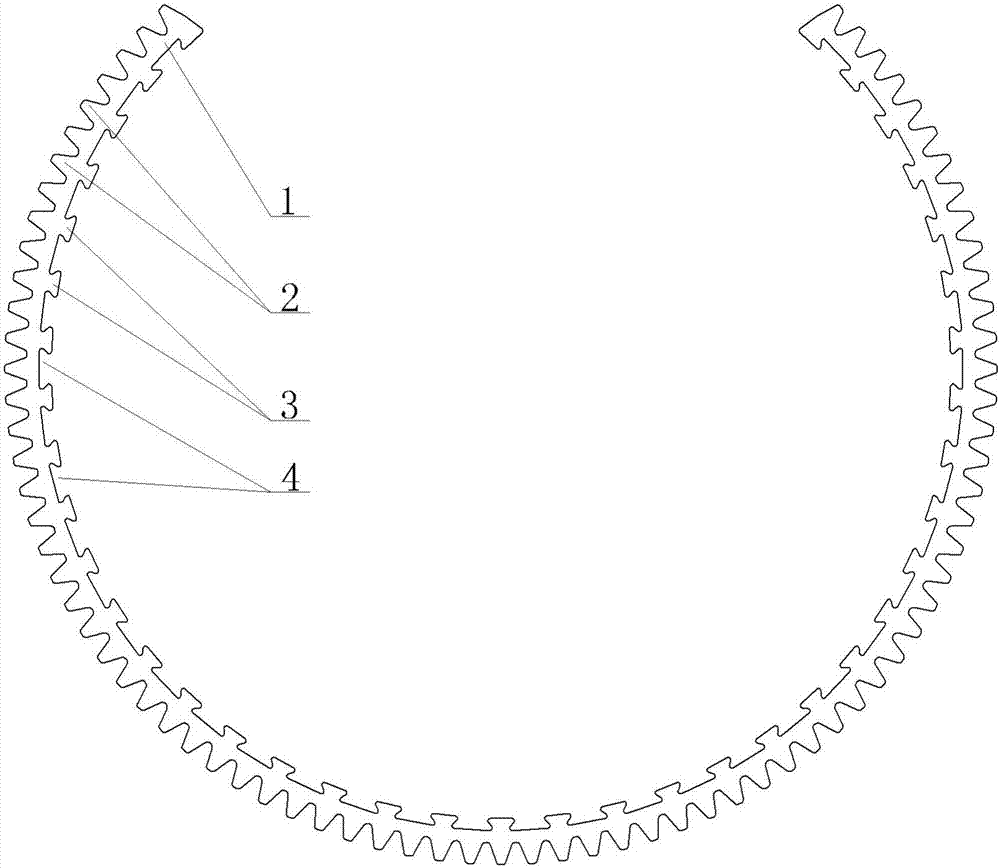 Rack structure and application thereof