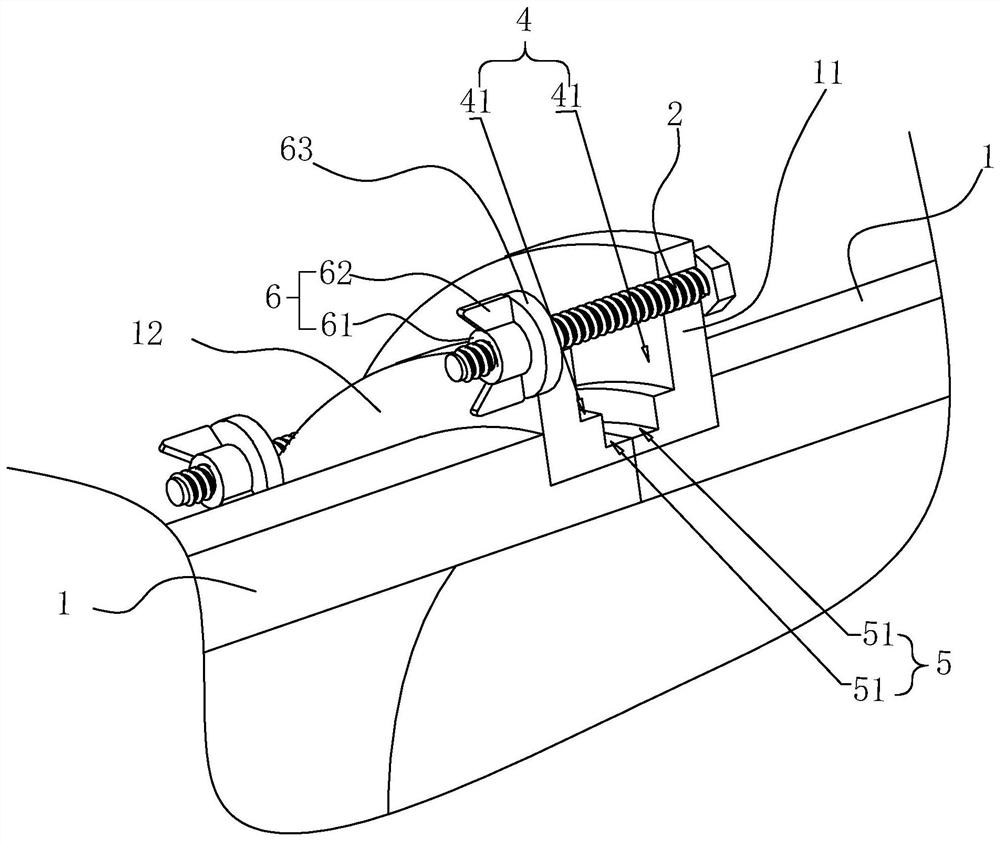 A kind of fire pipe fitting and its installation method