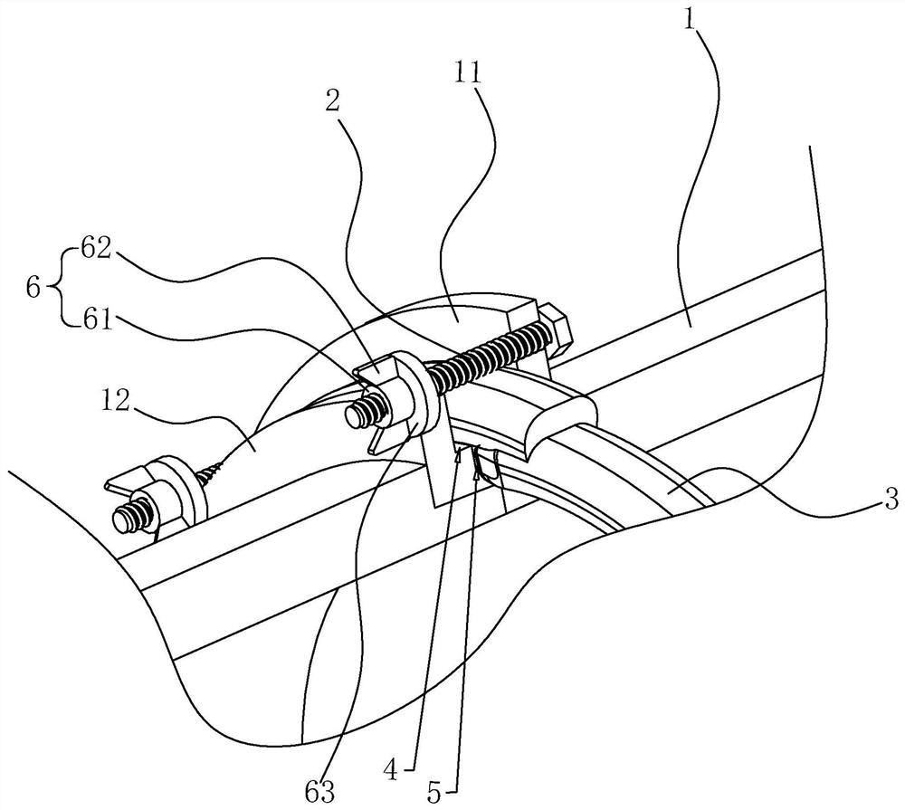 A kind of fire pipe fitting and its installation method