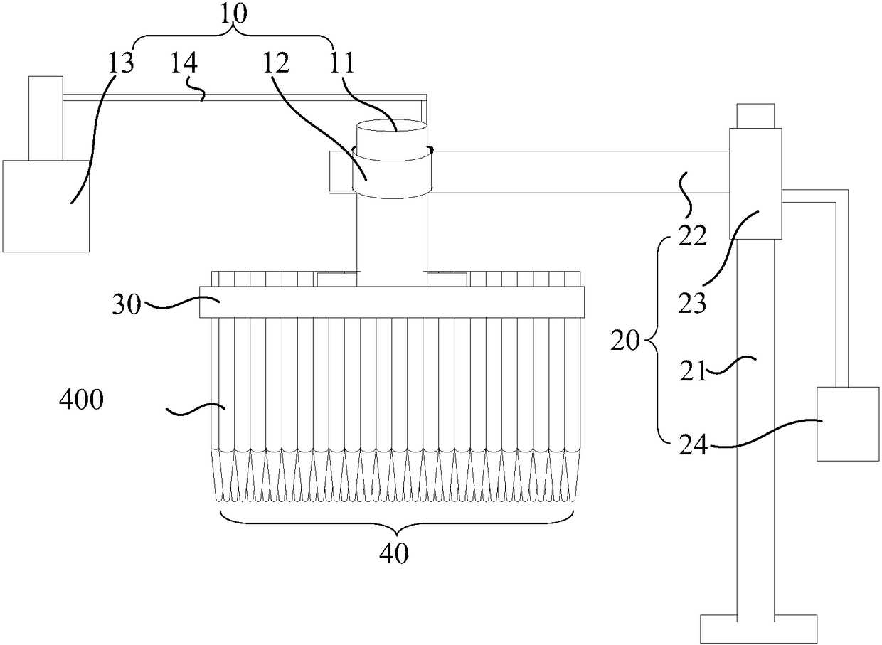 Diffusion source coating device