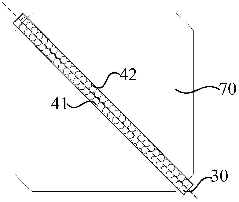 Diffusion source coating device