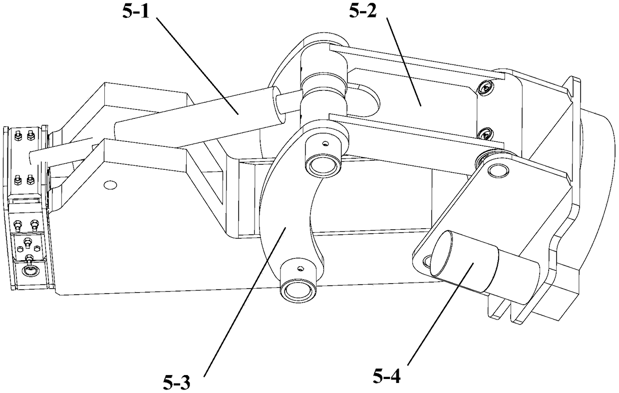 High-rigidity and anti-deformation hydraulic driving mechanical arm