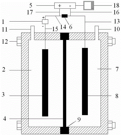 Apparatus and method for preparing adiponitrile by electrolyzing acrylonitrile assisted by electro-active microbes