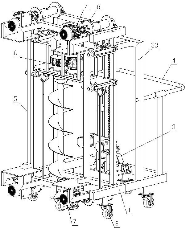 Novel soil sampling device for geological exploration, and soil sampling method thereof