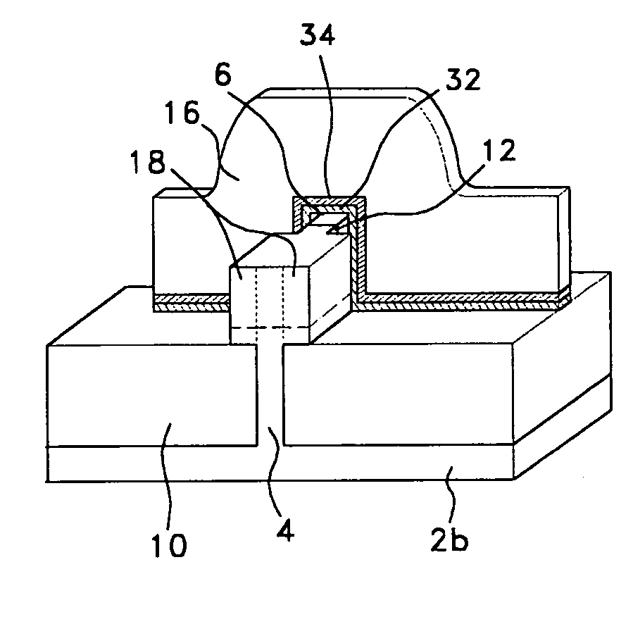 Double-gate flash memory device