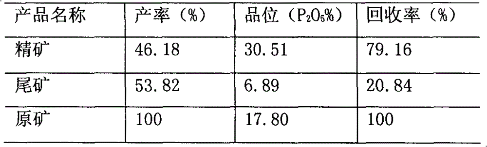 Collophanite flotation collector and application thereof