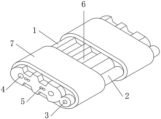 Independent parallel optical cable