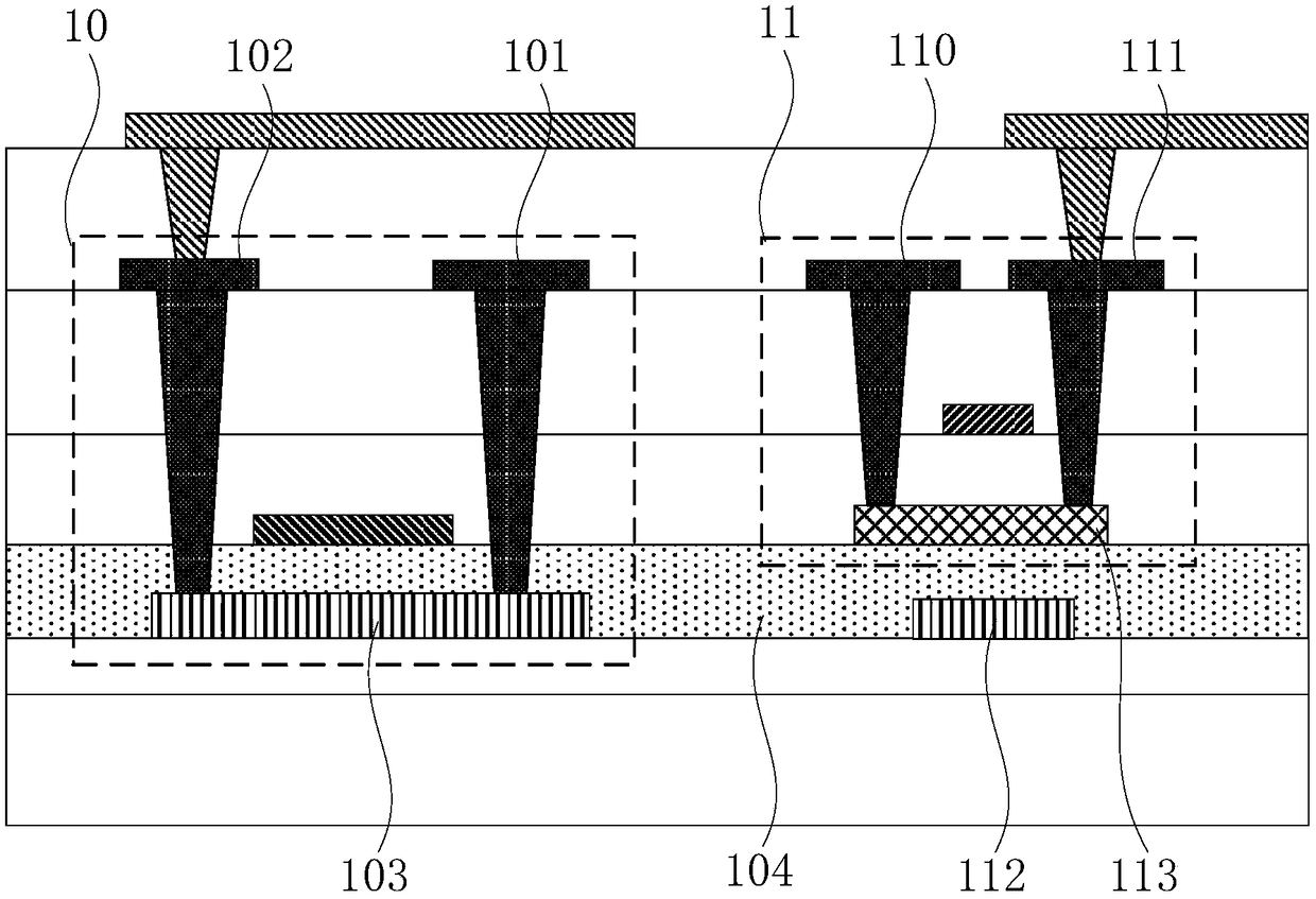 Array substrate, display panel and display device