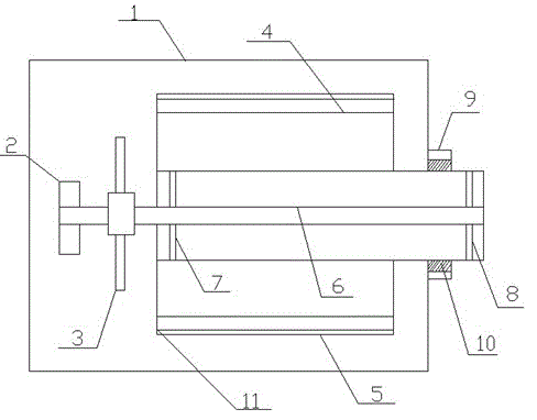 Charcoal-isolated drum sieve