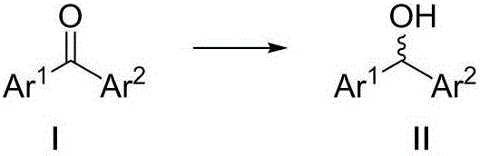 Optical activity di(heteto)aryl methanol and asymmetric synthesis method thereof