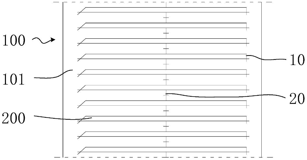 Die-cutting cutting die and die-cutting method