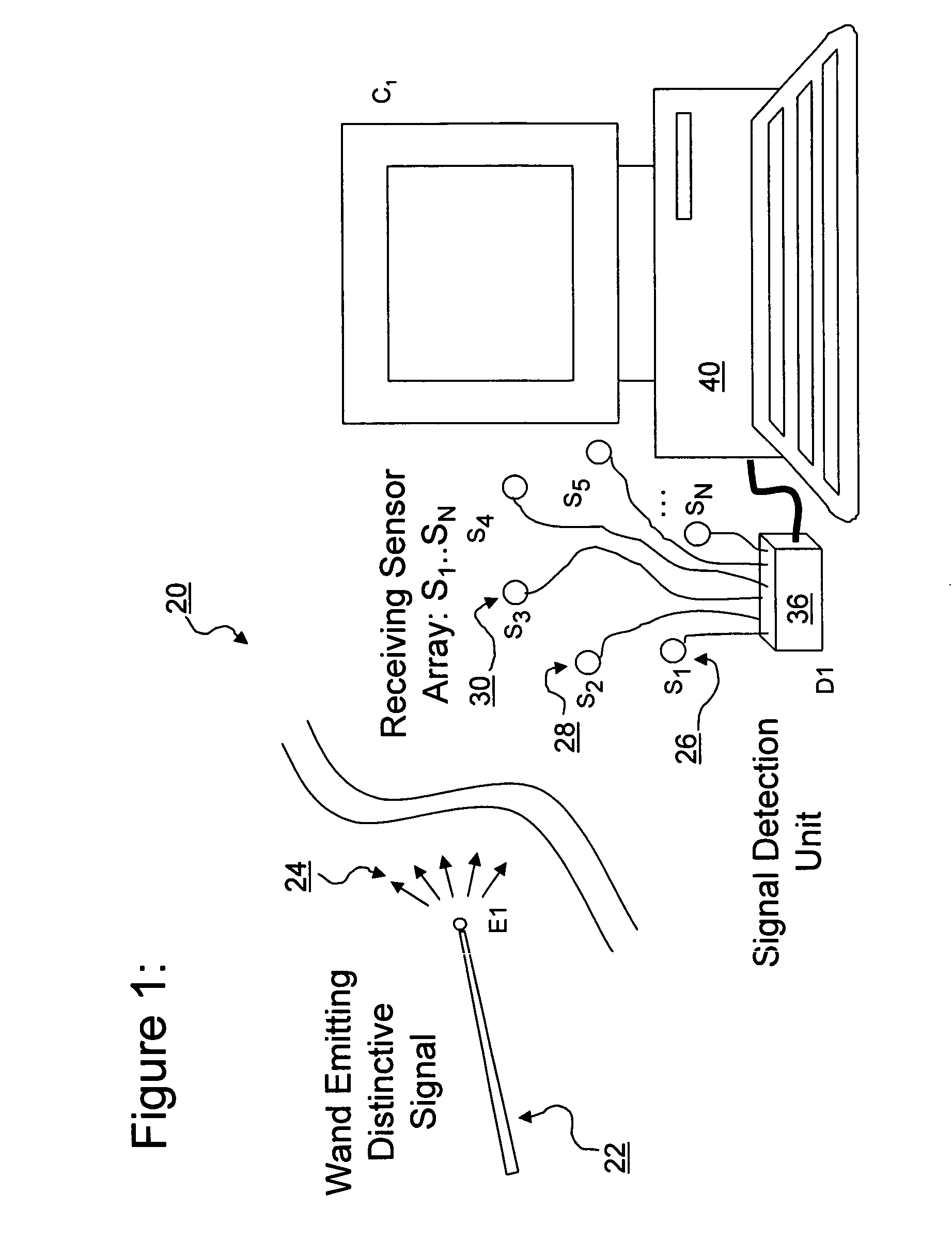 Three-dimensional position and motion telemetry input