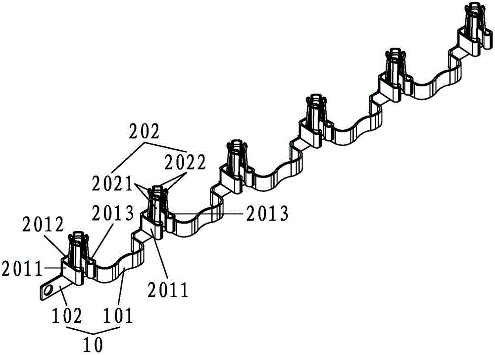 Contact spring sheet for intelligent patch panel