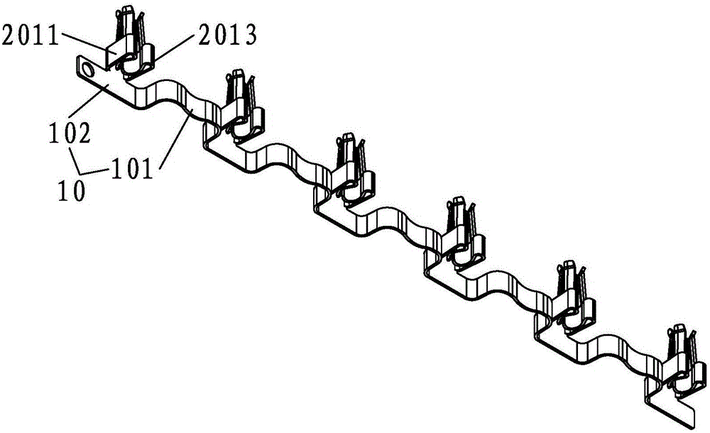 Contact spring sheet for intelligent patch panel