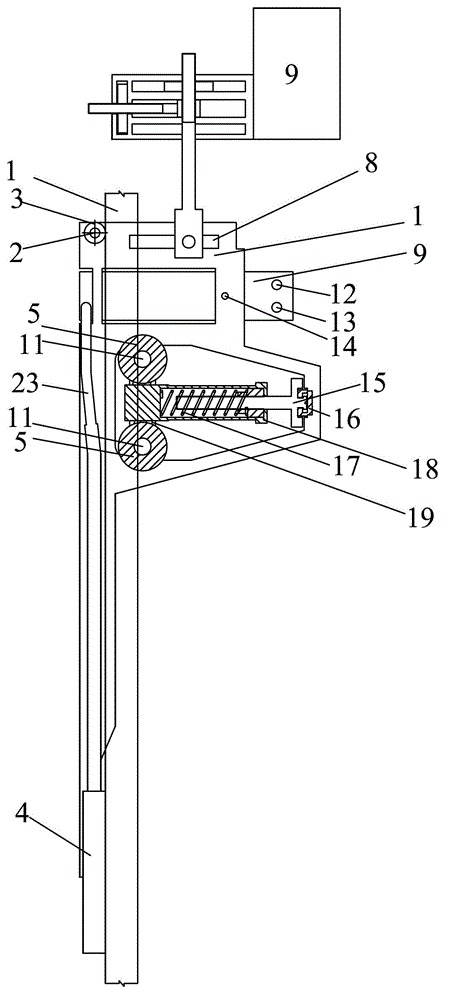 Movable type vertical electro-gas welding special equipment based on three-dimensional adjusting device