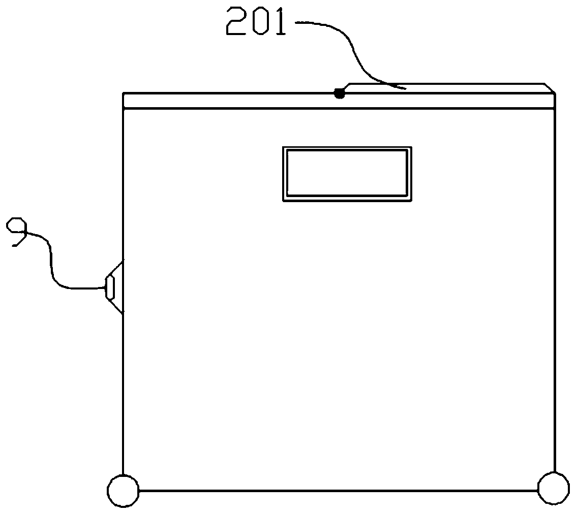 Portable safety valve movable adjusting platform