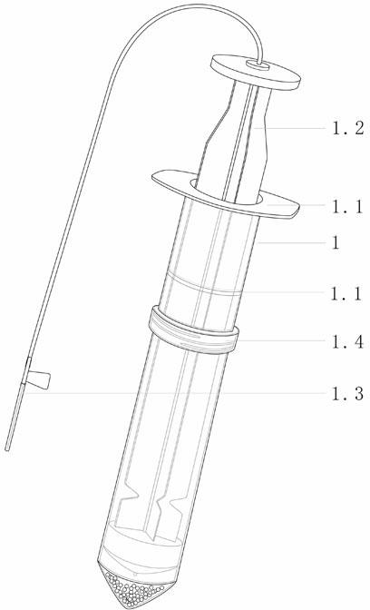 Device for in-vitro induction of self peripheral blood of patients to generate high-concentration anti-inflammatory factors