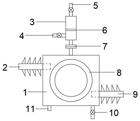 Transformer oil-paper insulation test platform considering long-term AC and DC and positive and negative pressure