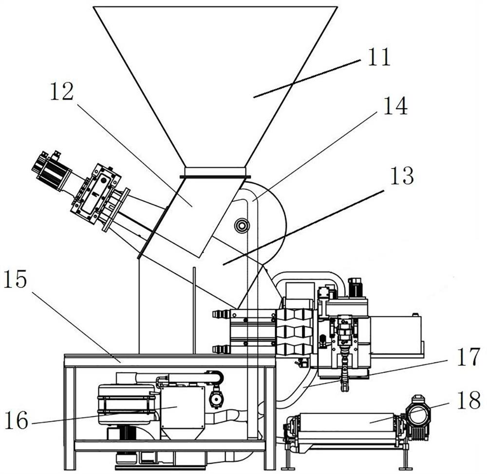 Bag type packaging machine