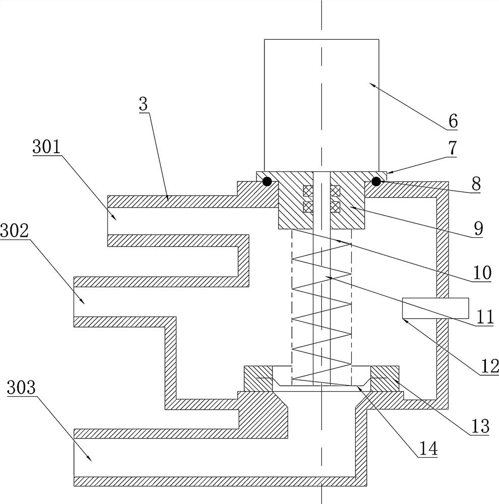 Pneumatic automatic temperature adjusting thermostat and adjusting method thereof