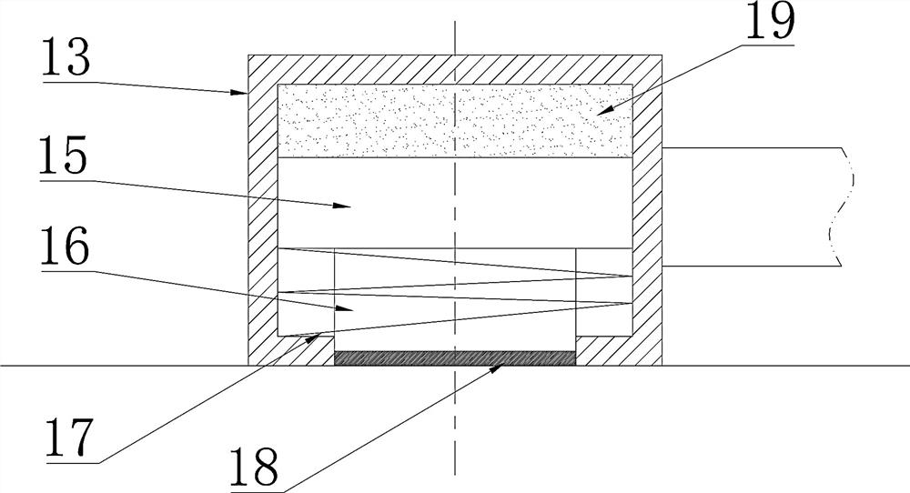 Pneumatic automatic temperature adjusting thermostat and adjusting method thereof