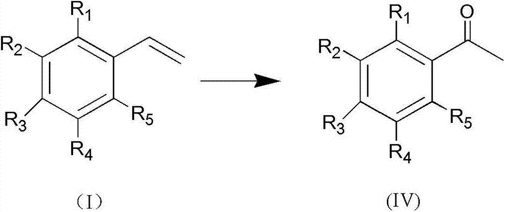 New method for generating methyl ketone by using palladium catalytic oxidized olefins