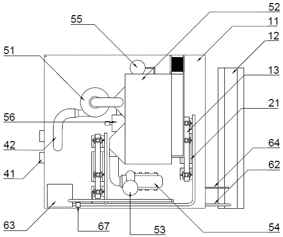 A highly efficient and environmentally friendly coke oven dust removal and smoke guide equipment