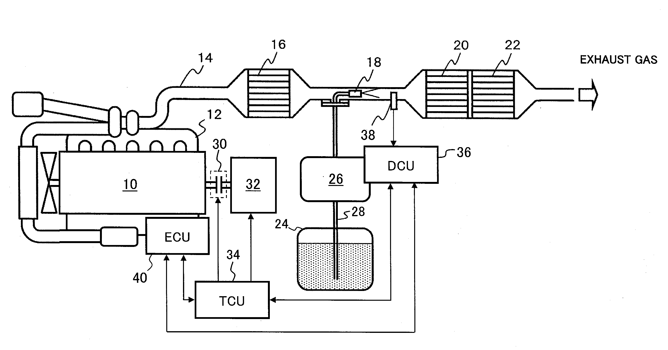 Exhaust emission purifying apparatus for engine