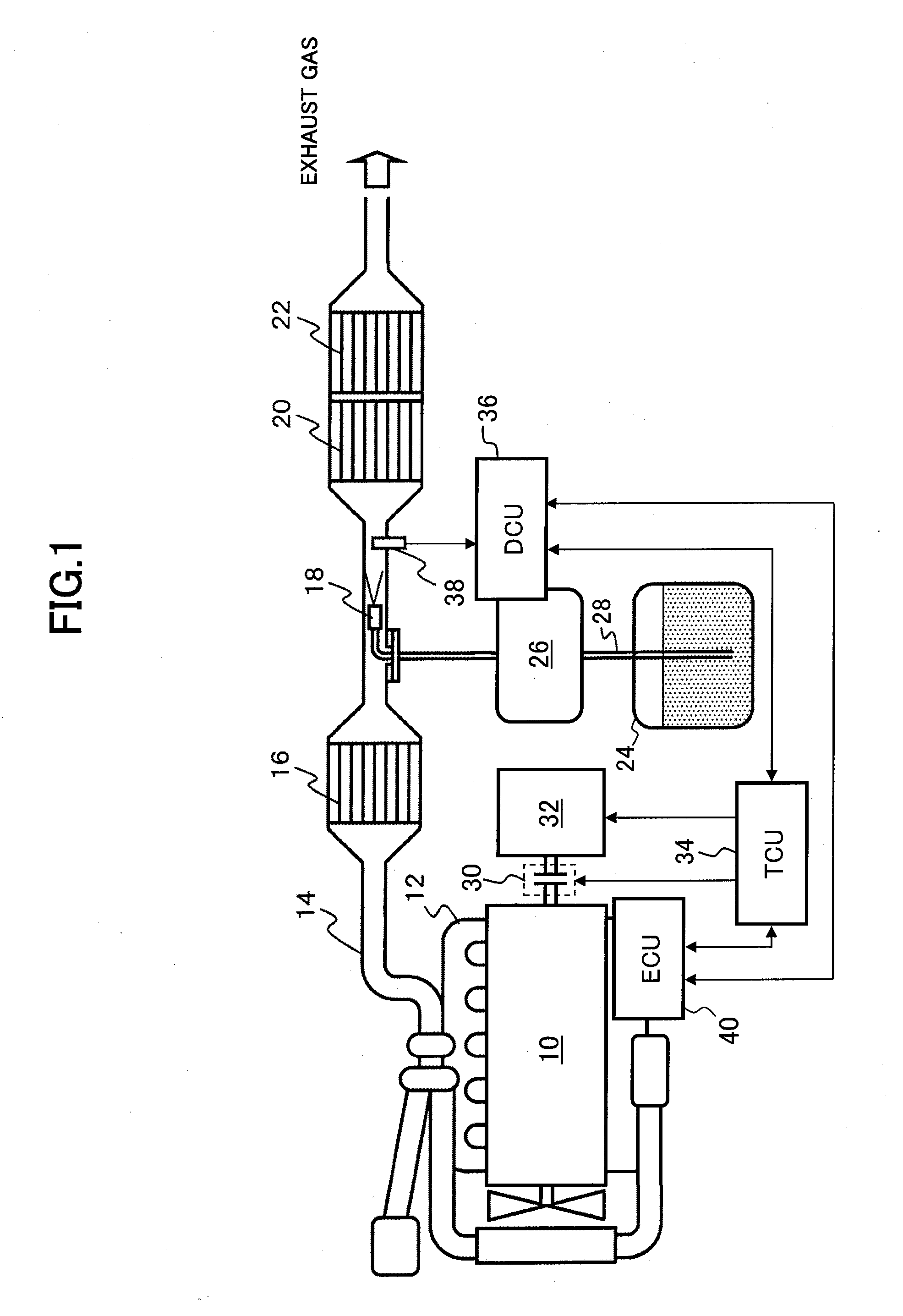 Exhaust emission purifying apparatus for engine